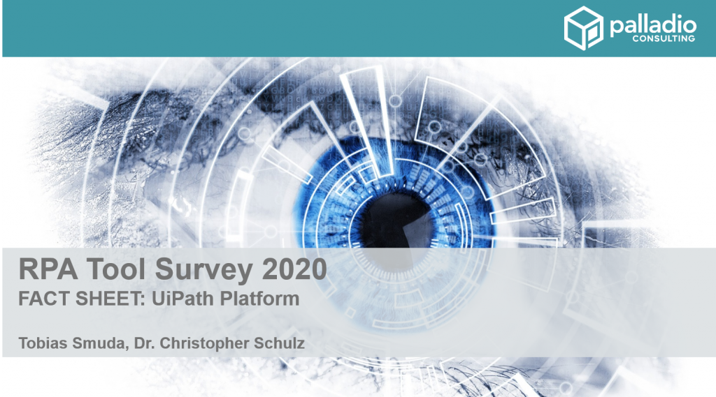 UiPath Fact Sheet - RPA Tool Survey 2020